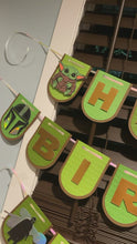 Load and play video in Gallery viewer, Alien Birthday Banner
