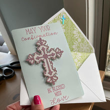 Load image into Gallery viewer, Confirmation Card freeshipping - Genie Dreamz Creations
