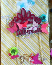 Load image into Gallery viewer, Tiara Cake Topper freeshipping - Genie Dreamz Creations
