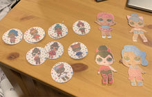 Load image into Gallery viewer, Surprise Dolls Birthday Banner
