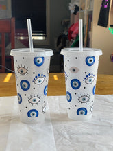 Load image into Gallery viewer, Evil Eye Cold Cup
