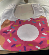 Load image into Gallery viewer, Donut Baby  Bib freeshipping - Genie Dreamz Creations
