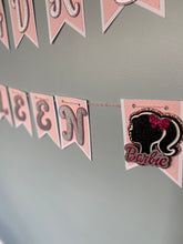 Load image into Gallery viewer, Barbie Birthday Banner
