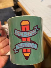 Load image into Gallery viewer, Custom Teacher Coffee Mug freeshipping - Genie Dreamz Creations
