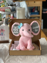 Load image into Gallery viewer, Elephant Announcement Plush
