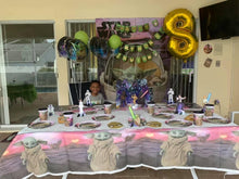 Load image into Gallery viewer, Alien Birthday Banner freeshipping - Genie Dreamz Creations
