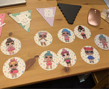 Load image into Gallery viewer, Surprise Dolls Birthday Banner
