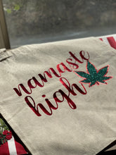 Load image into Gallery viewer, Namaste high tote bag freeshipping - Genie Dreamz Creations
