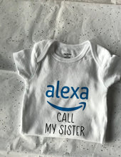 Load image into Gallery viewer, Alexa Call My Sister Onesie freeshipping - Genie Dreamz Creations
